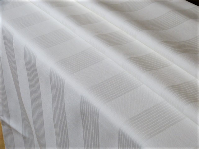 2 Bettbezüge schöner Damast gewaschen Vintage 135x195 cm